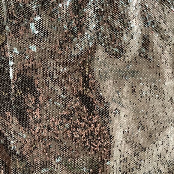 Bronze Sequin Adjustable Crossbody Purse/Tote* - Picture 2 of 10